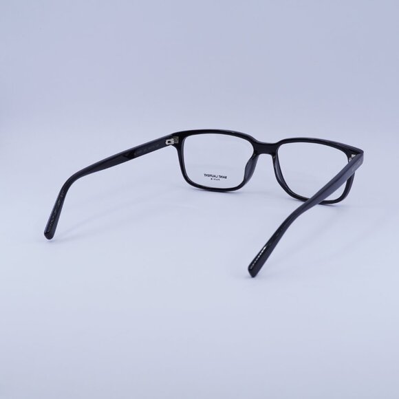 Saint Laurent SL458/F 001 Eyeglasses Black 55mm Rectangle Frame - Picture 10 of 11